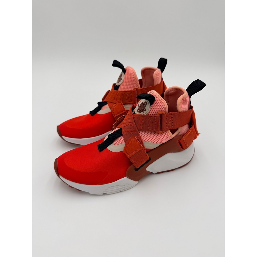 Nike Air Huarache City GS Habanero Red Team Orange AJ6662-600 Youth Size 4Y